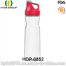 BPA-freie Plastikreise-Wasserflasche Tritan-Material (HDP-0852)